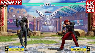 Kukri vs Iori Yagami (Hardest AI) - KOF XV