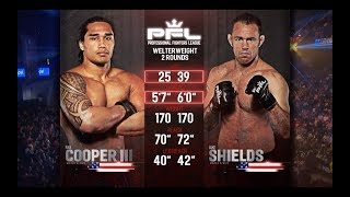 Ray Cooper III vs Jake Shields 2 Full Fight | PFL 10 2018