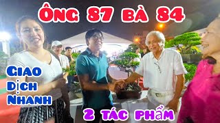 Cụ ông 87 cụ bà 84 mua liền 2 tác phẩm trong buổi tối trước ngày khai mạc triển lãm CLB Thành Đông 