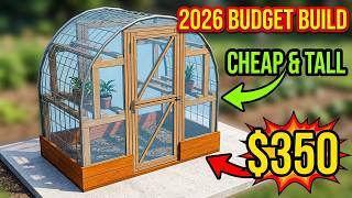 Budget Greenhouse That Doesn't Waste Space