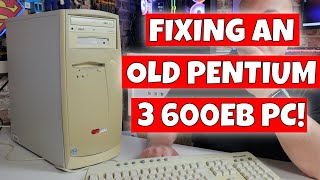 Can I SAVE This Retro Business PC From the Scrapyard - Pentium 3 600EB Classic Repair