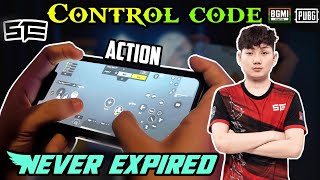 STE Action Gaming 5 finger control code and No Recoil sensitivity code Bgmi/PUBG ll 2022 ll