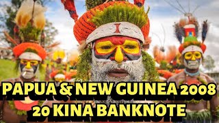 BANKNOTE OF PAPUA & NEW GUINEA 2008 20 KINA