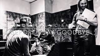 David Guetta & Avicii & Afrojack - Before I Say Goodbye (Avicii Tribute Concert Preview)