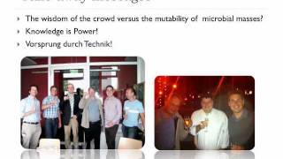 Conference Talk: Vorsprung durch Technik. Open-source genomics of the German E. coli outbreak