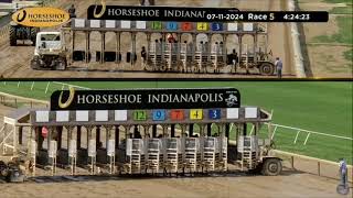 North America Horse Racing Replays on 11 July 2024 | Horseshoe Indianapolis, Saratoga, Charles Town