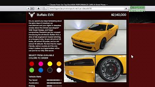 GTA 5 - DLC Vehicle Customization - Buffalo EVX (GTA Online San Andreas Mercenaries DLC)