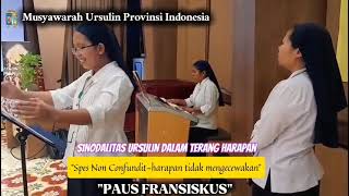 "SINODALITAS URSULIN DALAM TERANG PENGHARAPAN"