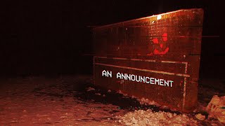 An Announcement