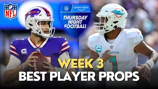 Dolphins vs Bills Thursday Night Football Picks, Predictions & Player Props