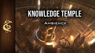 Knowledge Temple | Magical Library ASMR Ambience | 1 Hour