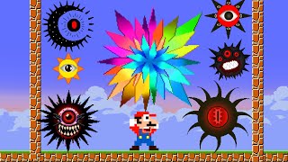 Mario vs Suika | Super Mario ESCAPE  Mr. Sun Phases 1 - 100 Transformation
