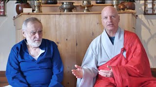 2025 04 03 TerapZen,  Erdeti Fény Zen Templom - Dr. Daubner Béla és Csong An Szunim (2/2)