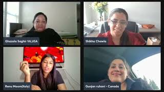 Live with business partners from Canada 