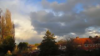 Heavy Moving Rain Clouds