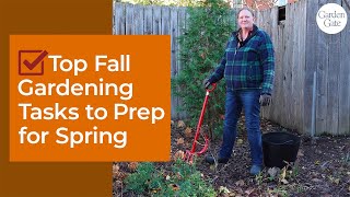 ✅Do These Things in Fall for a Better Spring Garden! | Fall Garden Clean Up Tips #fallgardening