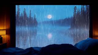 Lost in the Lakeside Rain: Gentle Jazz Piano Melodies for a Soulful, Rainy Night's Escape 🌧️🎹✨