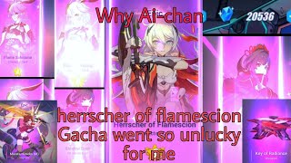 #Honkaiimpact3d #herrscherofflamescion HFS pulls with me really bad luck I wanna cry why gacha god
