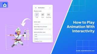 How to Play Animation With Interactivity