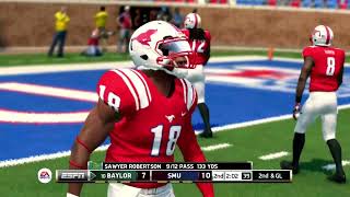Baylor vs SMU - NCAA Football 26 - Updated 2025-26 Rosters Week 2 Sep 2 - 7