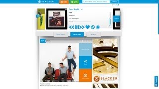 The New Slacker Radio- Web, Android & iOS Apps