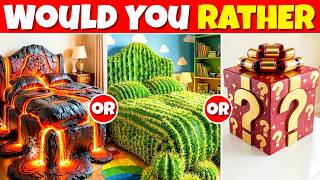 Would You Rather...? MYSTERY Gift Edition 🎁🤑⚡ Impossible Quiz!