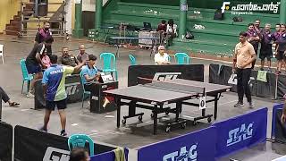 Gladyson Correya vs Vineet S Pillai- Masters Men 30+ Semi #tabletennis #ittc