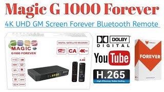 Magic G1000 Forever Built-in WiFi 4K UHD 2024 Complete Review Unboxing
