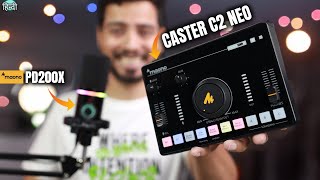 Maono PD200X & MaonoCaster C2 Neo (AMC2 NEO ) Audio Interface 🎤For Streaming Podcast & YouTube