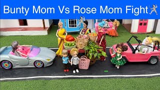 Bunty Mom Vs Rose Mom Fight🤺🤺_ Chutti Bommma _ Classic Mini Food _ Naughty Roja