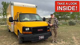 Tour of Our DIY Box Truck Camper & Remote Wyoming Camp