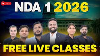 NDA 1 2026 FREE Live Classes 🔴 | Complete NDA Preparation for Aspirants | LWS