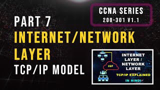 INTERNET LAYER / NETWORK LAYER EXPLAINED | TCP/IP MODEL FOR CCNA 200-301 v1.1 Part - 7