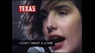 TEXAS - real music, apparently - 1989 ad
