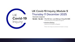 UK Covid 19 Inquiry - Module 9 Hearing - 11 December 2025 PM