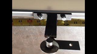 Step 4 DIY Sliding Track for the feet.