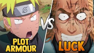 Plot Armor vs Luck in Anime| What's The Difference??