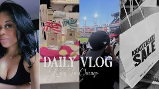 VLOG| NORDSTROM SALE SHOP W/ ME & HAUL + SHOPPING TIPS + NEW JO MALONE SCENT + FIRST WHITE SOX GAME
