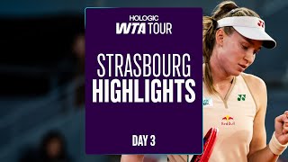 Rybakina Takes the Court in Strasbourg, Badosa & Samsonova in action | WTA Match Highlights