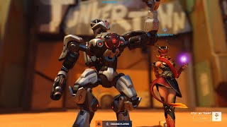 Overwatch 2 Bastion plays and prelobby vibes