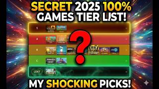 My Perfect Games of 2025, Games I 100% Achieved Tier List
