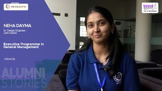 Alumni Stories | Neha Dayma |  Executive Programme in General Management