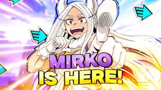 Mirko Is BUILT LIKE A FIGHTING GAME CHARACTER In A Battle Royale! | My Hero Ultra Rumble