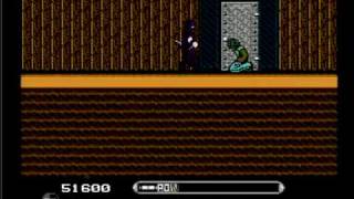 Wrath of the Black Manta (NES) - 209,600 No Death Run (2 of 5) - Music by Kraftwerk