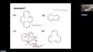 Organic Chemistry 2 - Aromaticity questions #1