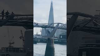 Millennium Bridge City of London Exploring. 