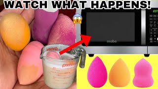 HOW TO CLEAN BEAUTY BLENDER SPONGE/ BEAUTY BLENDER HACK!! Stephanie McQueen Cleaning