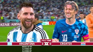 The Day Lionel Messi Showed Luka Modrić Who Is The Boss