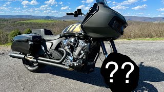We put a 120/70/17 front tire on my Challenger, and it DID throw a code!