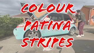 Creating Weathered Patina Stripes Or Blocks Of Colour On Your Car - Rustypaint.com DIY Car Painting